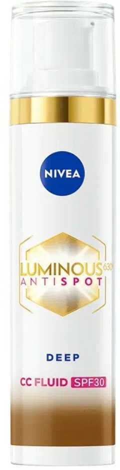 Nivea Luminous630® Antispot CC Fluid 03 Deep, 40 ml