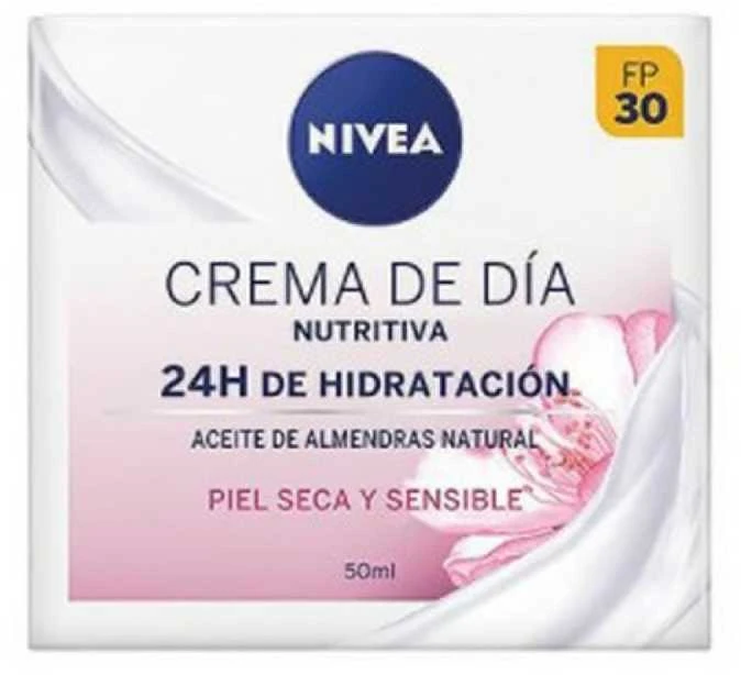 "Nivea" maitinamasis dieninis kremas 24h drėkinimas sausai ir jautriai odai 50ml