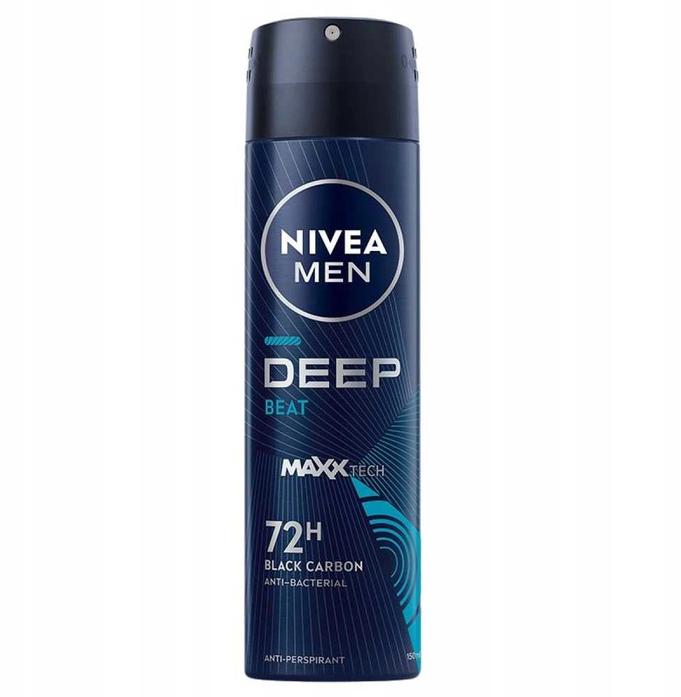 Nivea Men Deep Beat dezodorantas purškiamas 150 ml
