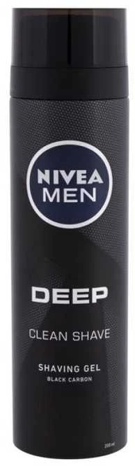 Nivea Men Deep skutimosi gelis, 200 ml
