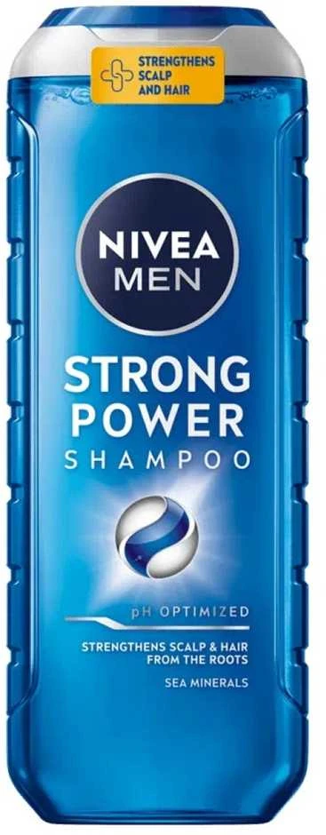 Nivea Men Strong Power šampūnas vyrams, 500 ml