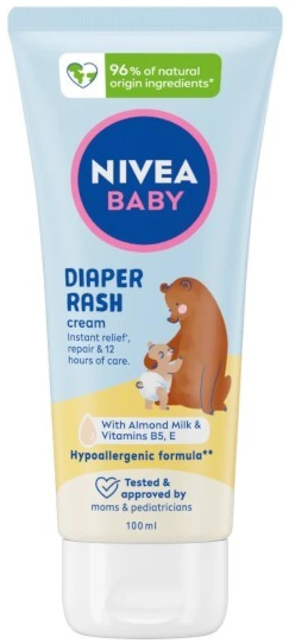 Nivea apsauginis kremas nuo bėrimų kūdikiams (vystyklų bėrimas Kreminis), 100 ml
