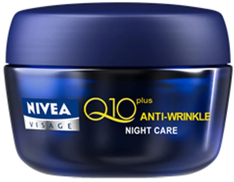 "Nivea Q10 Plus" naktinis kremas nuo raukšlių 50ml