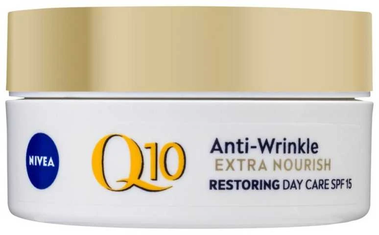 Nivea Q10 Power Anti-Wrinkle Extra Nourish Day Kreminis moterims, 50 ml