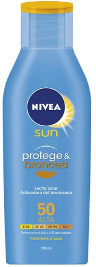 "Nivea Sun Protect And Bronze" įdegį aktyvinantis losjonas nuo saulės Spf50 200ml