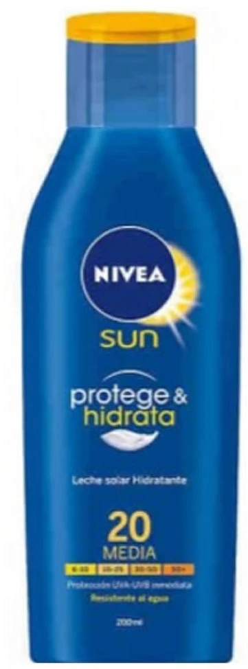„Nivea Sun Protect And Moisture“ kremas su SPF 20, 200 ml