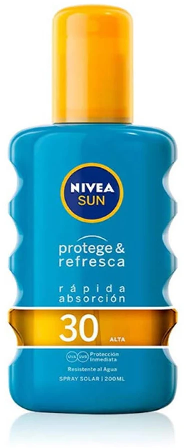 "Nivea Sun Protect - Refresh" SPF30 purškiklis 200ml