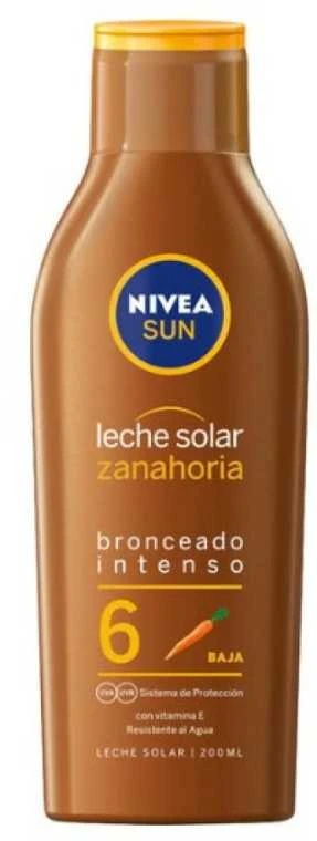 NIVEA SUN, CAROTENE, losjonas nuo saulės, SPF6, 200