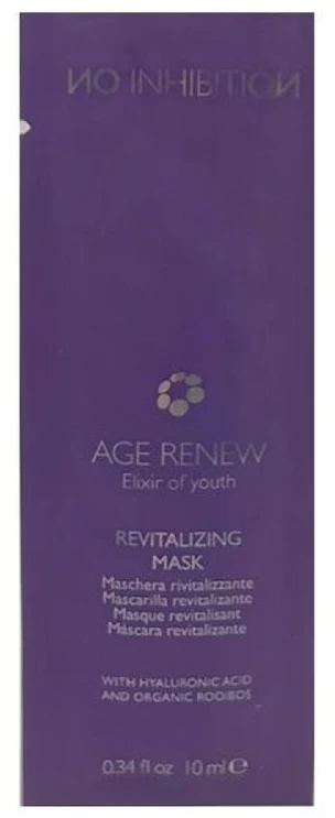 „No Inhibition Age Renew“ plaukų kaukė su hialurono rūgštimi, atgaivinamoji „Kreminis“ kaukė, 10 ml