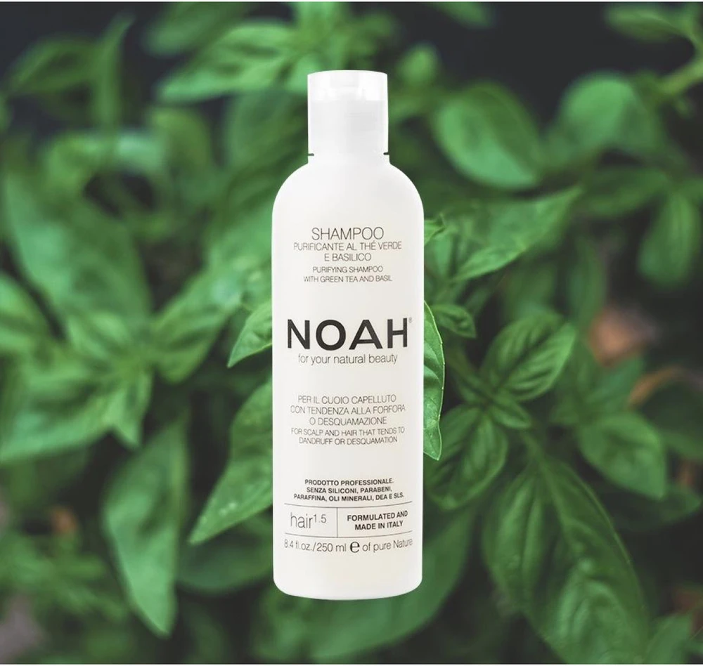 Noah 1.5. Purifying Šampūnas With Žalias Tea Šampūnas nuo pleiskanų, 250 ml