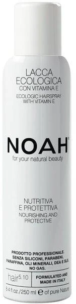 Noah 5.10. Ecological Hairspray With Vitamin E Maitinantis plaukų lakas su argano aliejumi ir vitaminu E, 250 ml