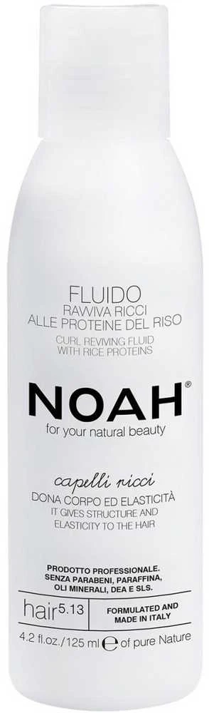 NOAH 5.13. Curl Reviving Fluid garbanų fluidas su ryžių proteinu, 125 ml