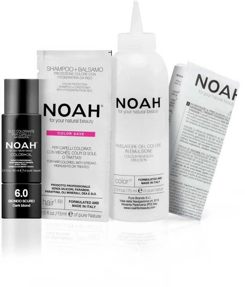 Noah Color In Oil 6.0 Aliejiniai plaukų dažai, 135 ml