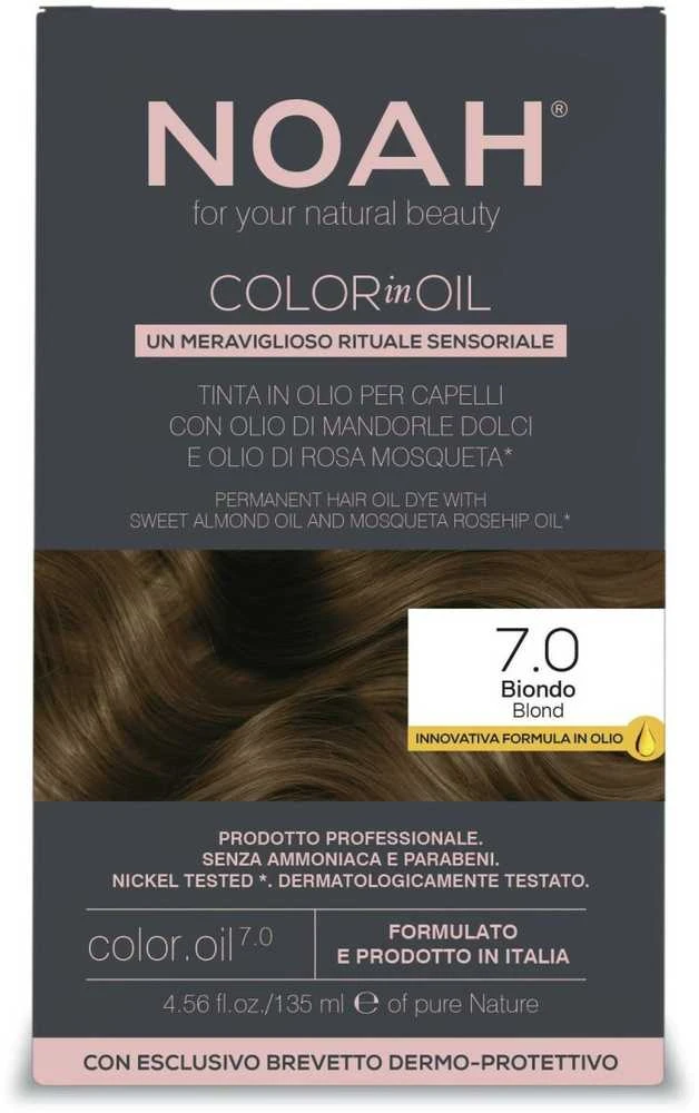 Noah Color In Oil 7.0 Aliejiniai plaukų dažai, 135 ml