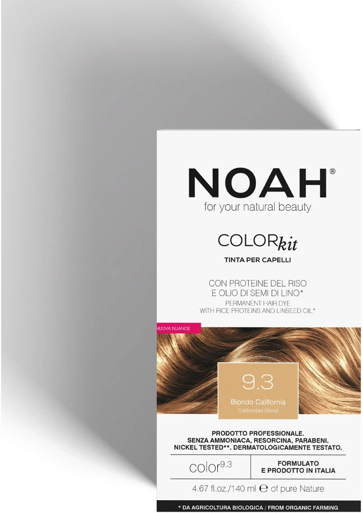 Noah Color Kit 9.3 Californian Blond Ilgalaikiai plaukų dažai, 140 ml
