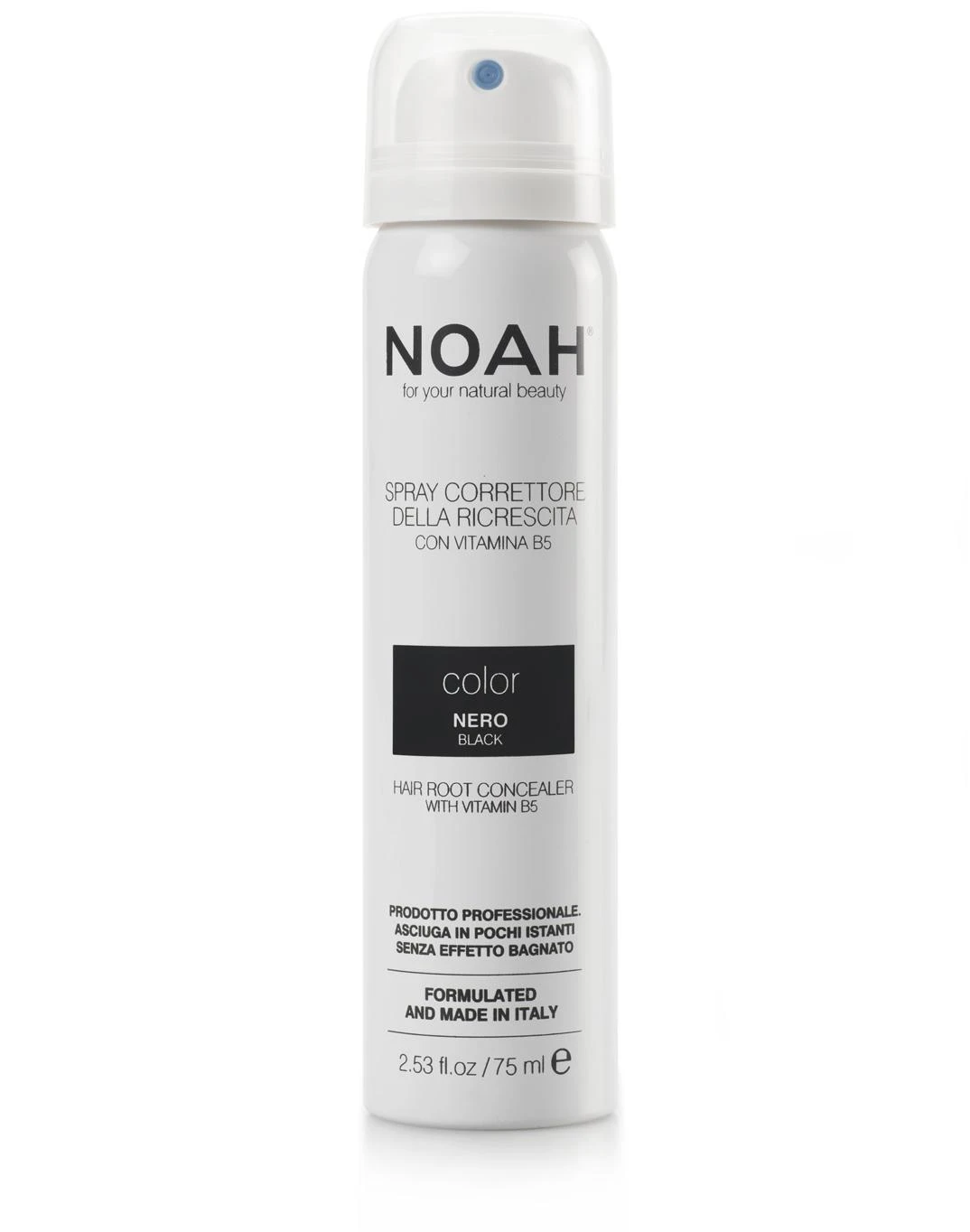 Noah Hair Root Maskuoklis Juodas Plaukų šaknų maskuoklis (juodas), 75 ml