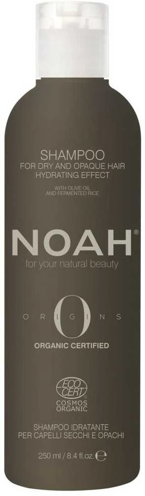 Noah Origins Hydrating Šampūnas For Dry Hair Drėkinamasis šampūnas sausiems plaukams, 250 ml