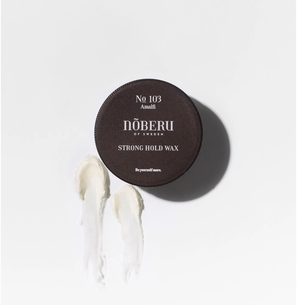 nõberu No 103 Strong Hold Wax Stiprios fiksacijos plaukų vaškas, 80 ml