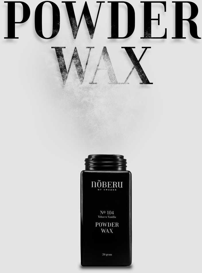 nõberu No 104 Tobacco Vanilla Powder Wax Plaukų formavimo pudra - vaškas, 20g