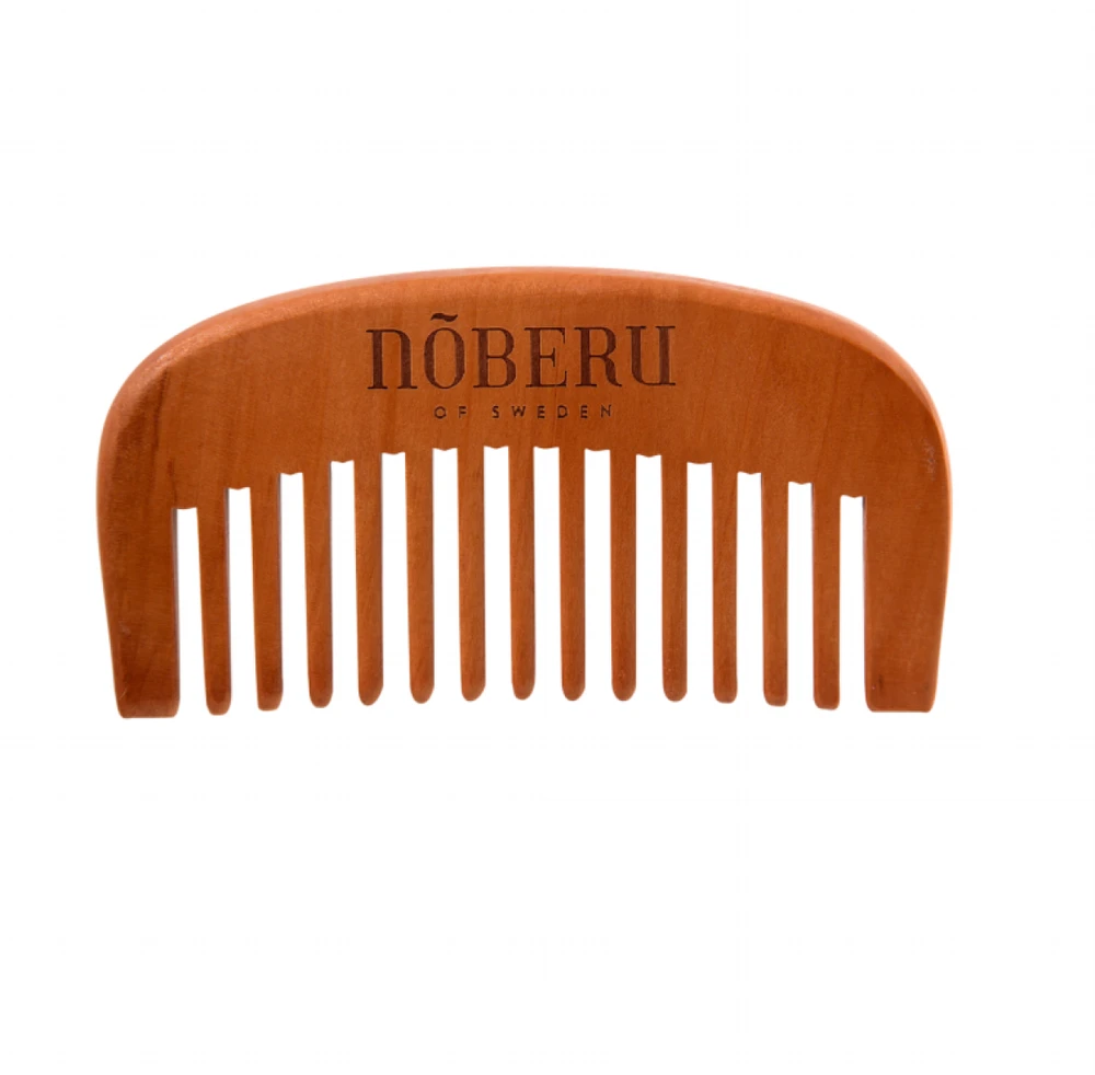 nõberu Premium Pear Wood Beard Šukos Barzdos šukos, 1vnt