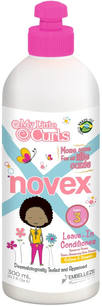 Novex My Little Curls Leave-in Conditioner kondicionierius garbanotiems vaikų plaukams, 300 ml