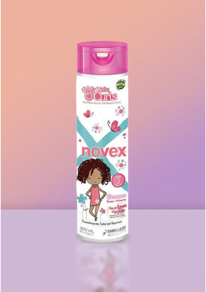 Novex My Little Curls Šampūnas šampūnas garbanotiems vaikų plaukams, 300 ml