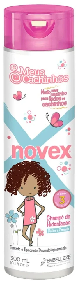 Novex My Little Curls Šampūnas šampūnas garbanotiems vaikų plaukams, 300 ml