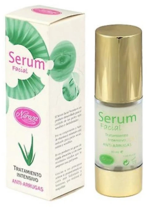 Nurana Aloe Vera Facial Serum veido serumas, 30 ml