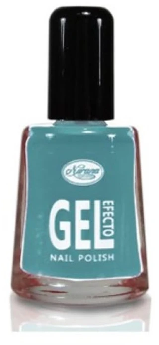 "Nurana" gelinio efekto nagų lakas 06 Turquoise 10ml