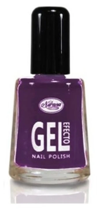 "Nurana" gelinio efekto nagų lakas 07 Violet 10ml