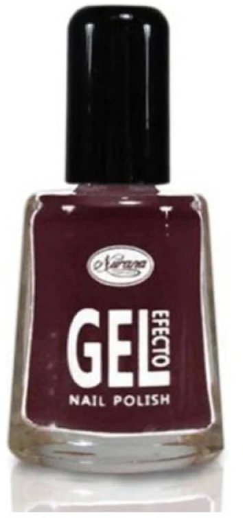 "Nurana" gelinio efekto nagų lakas 10 Burdeaux 10ml