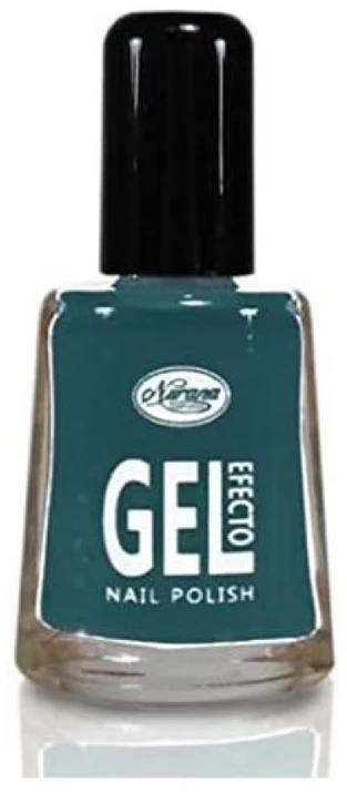 "Nurana" gelinio efekto nagų lakas 11 Turquoise Gray 10ml