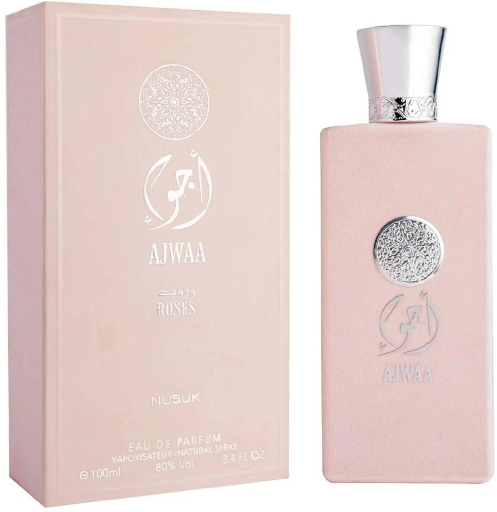 Nusuk Ajwaa Roses EDP parfumuotas vanduo moterims, 100 ml