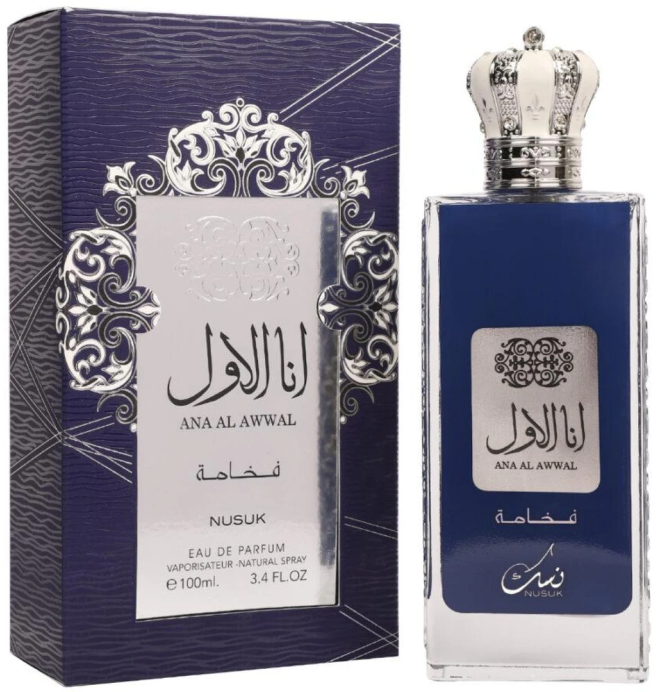 Nusuk Ana Al Awwal Fakhama EDP parfumuotas vanduo vyrams, 100 ml