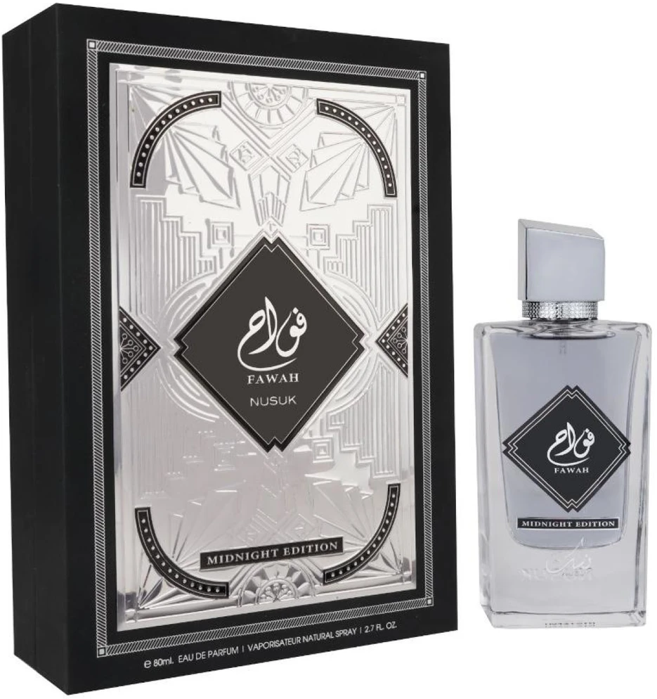 Nusuk Fawah Midnight EDP parfumuotas vanduo unisex, 80 ml