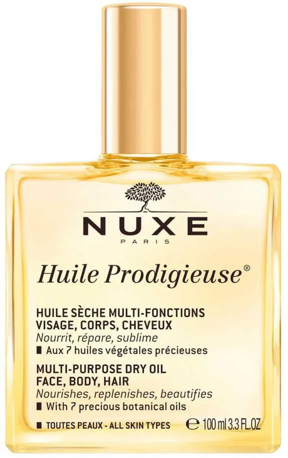 Nuxe Sausasis aliejus „Huile Prodigieuse® Multi-purpose dry oil“ (veidui ir kūnui puoselėti), 100 ml