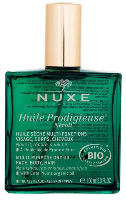 Nuxe Sausasis aliejus „Huile Prodigieuse® Multi- Purpose Organic Neroli Dry Oil“ (veidui, kūnui, plaukams)