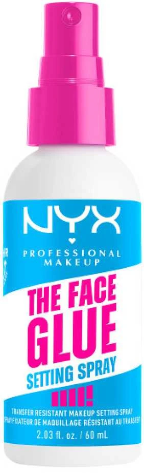 NYX Professional MakeUp The Face Glue Setting purškiklis, 60 ml