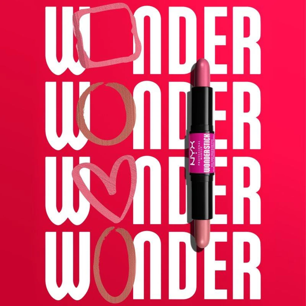 "Nyx Wonder Stick" skaistalai persikų spalvos 4g