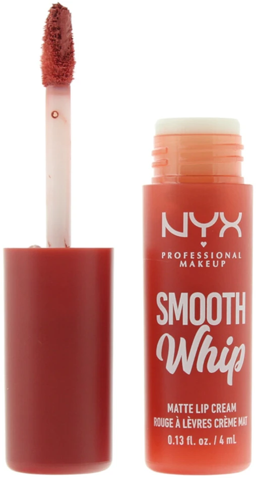 NYX Matiniai skysti lūpų dažai Smooth Whip, 4 ml, spalva - Kitty Belly