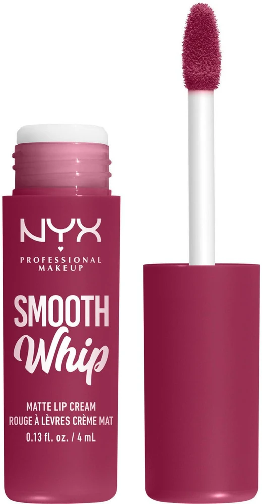 NYX Matiniai skysti lūpų dažai Smooth Whip, 4 ml, spalva - Fuzzy Slippers