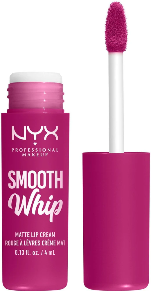 NYX Matiniai skysti lūpų dažai Smooth Whip, 4 ml, spalva - Bday Frosting