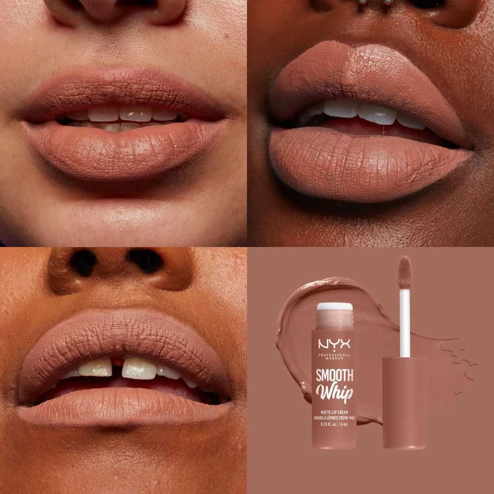 "Nyx Smooth Whipe Matte" lūpų kremas "Pancake Stacks" 4ml