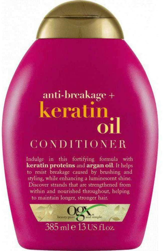 Ogx Keratin Oil saugantis Nuo lūžinėjimo plaukų kondicionierius 385ml