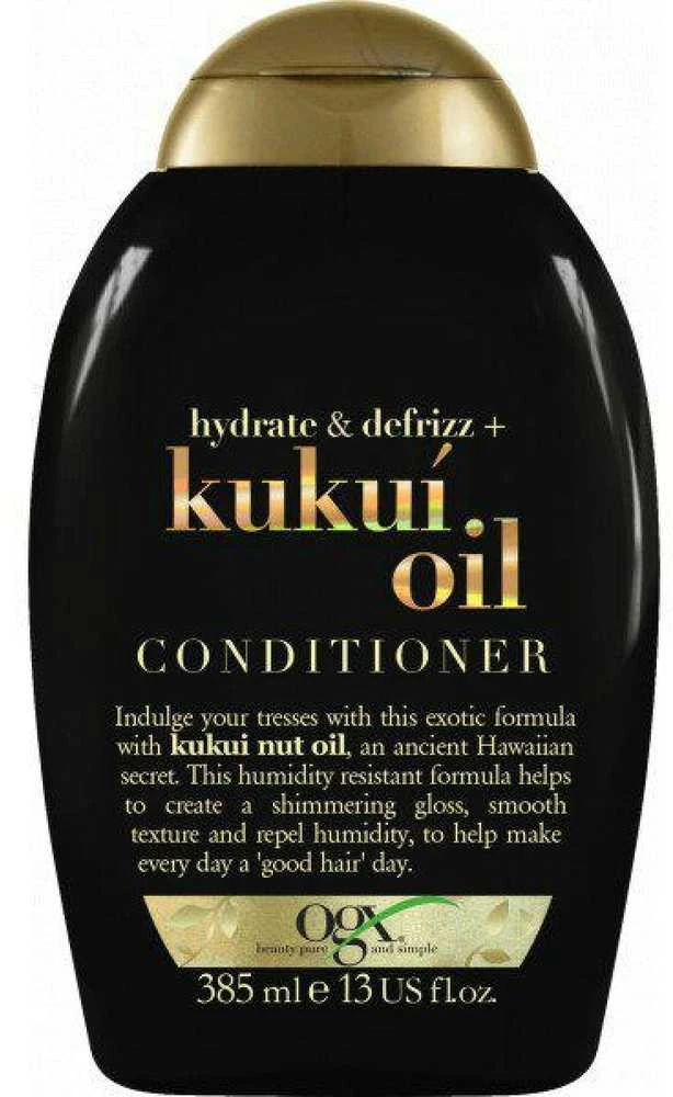 Ogx Kukui aliejaus kondicionierius nuo plaukų slinkimo 385ml