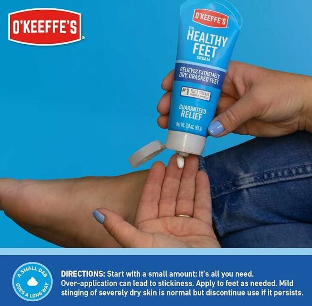 "O'keeffe's Healthy Feet" pėdų kremas 80ml