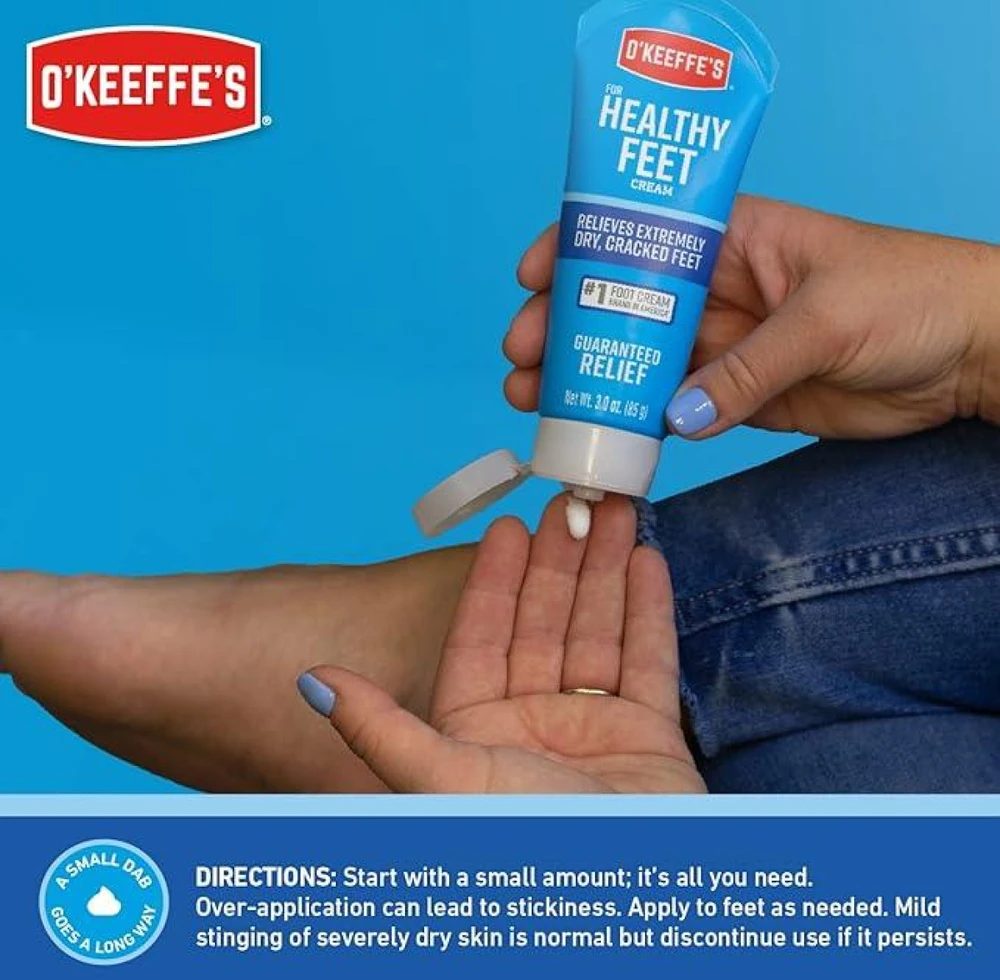 "O'keeffe's Healthy Feet" pėdų kremas 80ml