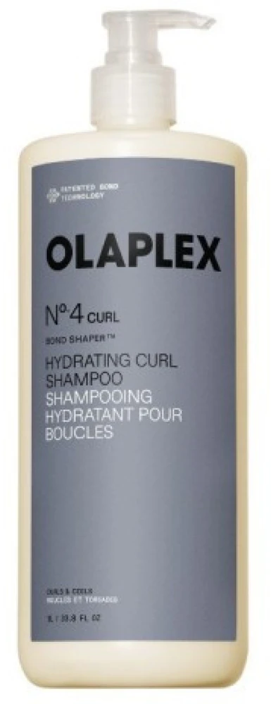 Olaplex N4 Bond Shaper Hydrating Curl Šampūnas drėkinamasis šampūnas garbanotiems plaukams, 1000 ml