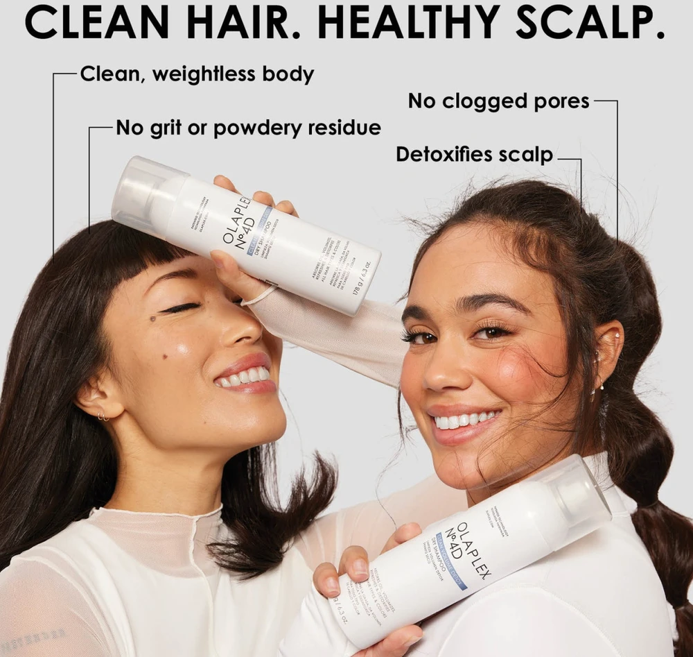 Olaplex Nº.4D Clean Volume Detox Sausas šampūnas detoksikuojantis sausas šampūnas, 250 ml