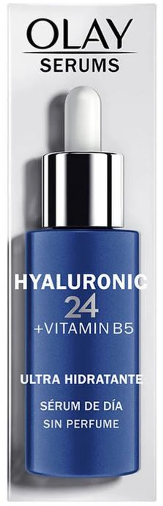 "Olay Hyaluronic24 Vitamin B5" bekvapis dieninis serumas 40ml